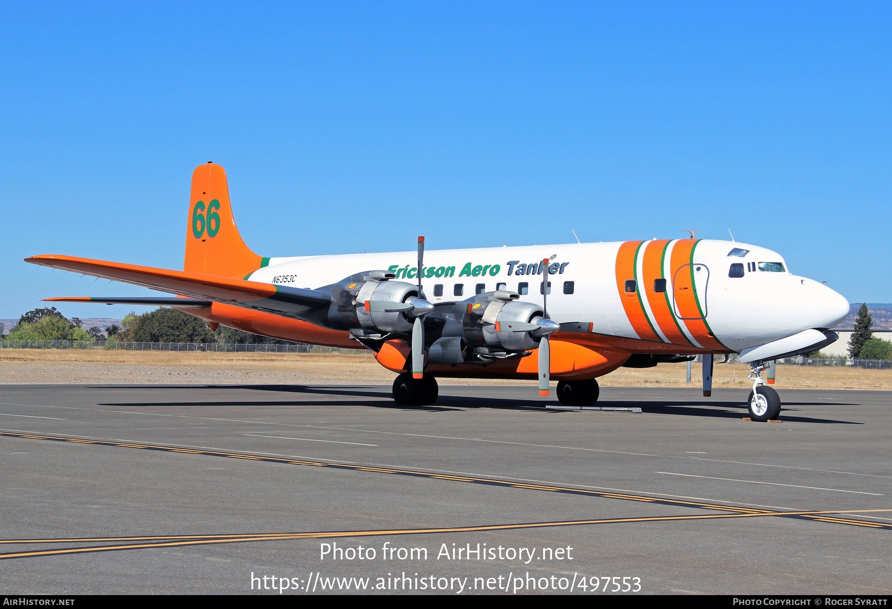 Aircraft Photo of N6353C | Douglas DC-7/AT | Erickson Aero Tanker | AirHistory.net #497553