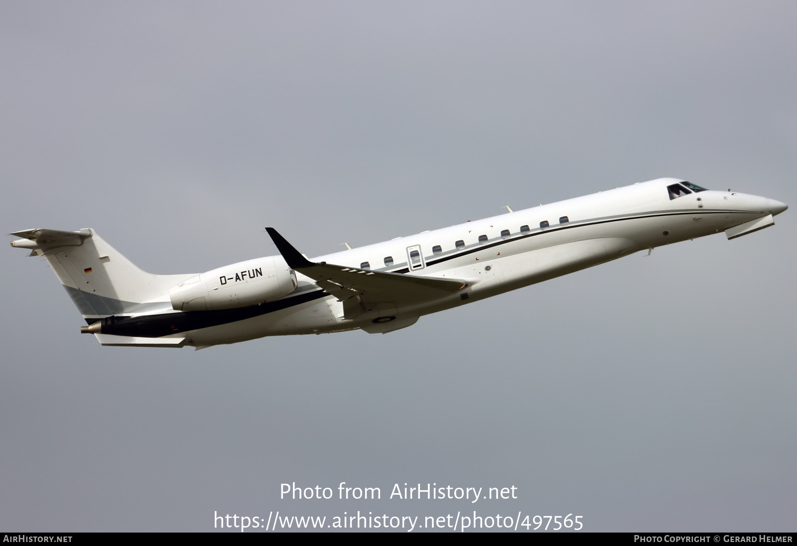 Aircraft Photo of D-AFUN | Embraer Legacy 650 (EMB-135BJ) | AirHistory.net #497565