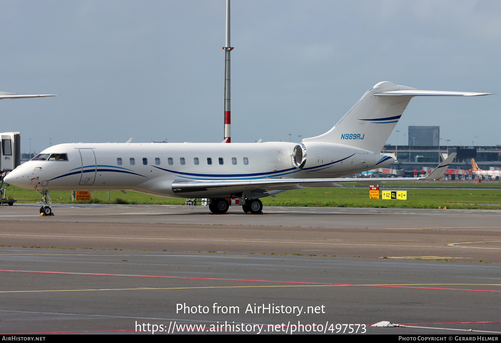 Aircraft Photo of N989RJ | Bombardier Global 5000 (BD-700-1A11) | AirHistory.net #497573