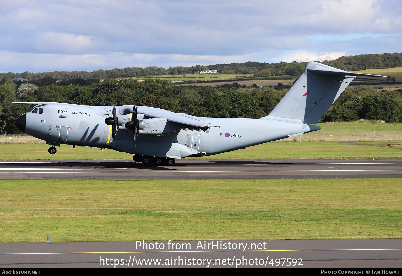 Aircraft Photo of ZM406 | Airbus A400M Atlas C1 | UK - Air Force | AirHistory.net #497592