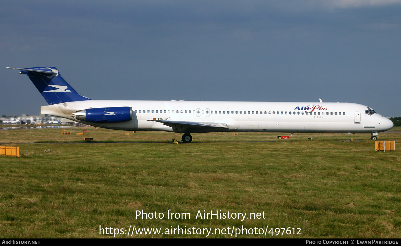 Aircraft Photo of EC-JKC | McDonnell Douglas MD-88 | Air Plus Comet | AirHistory.net #497612