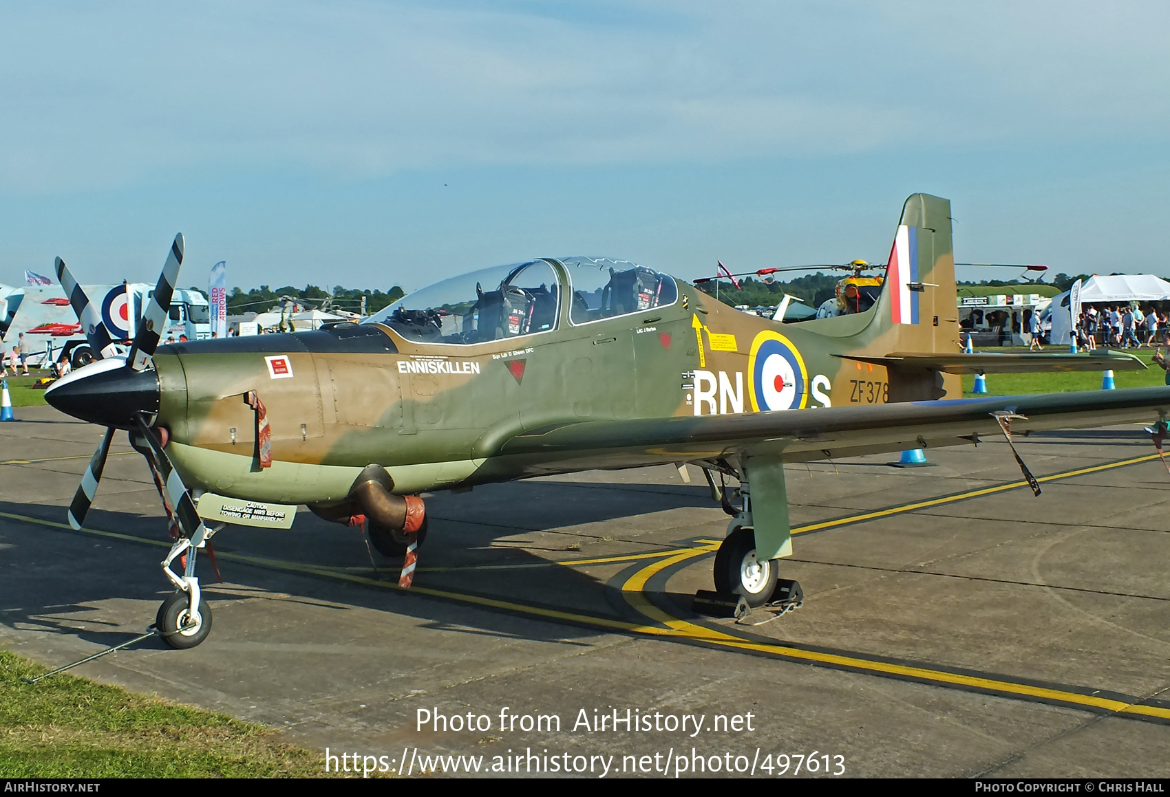 Aircraft Photo of ZF378 | Short S-312 Tucano T1 | UK - Air Force | AirHistory.net #497613