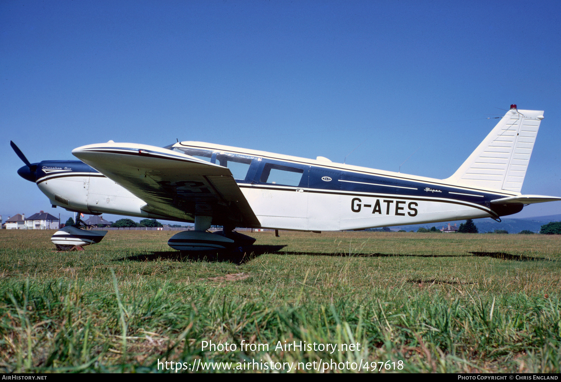 Aircraft Photo of G-ATES | Piper PA-32-260 Cherokee Six | AirHistory.net #497618