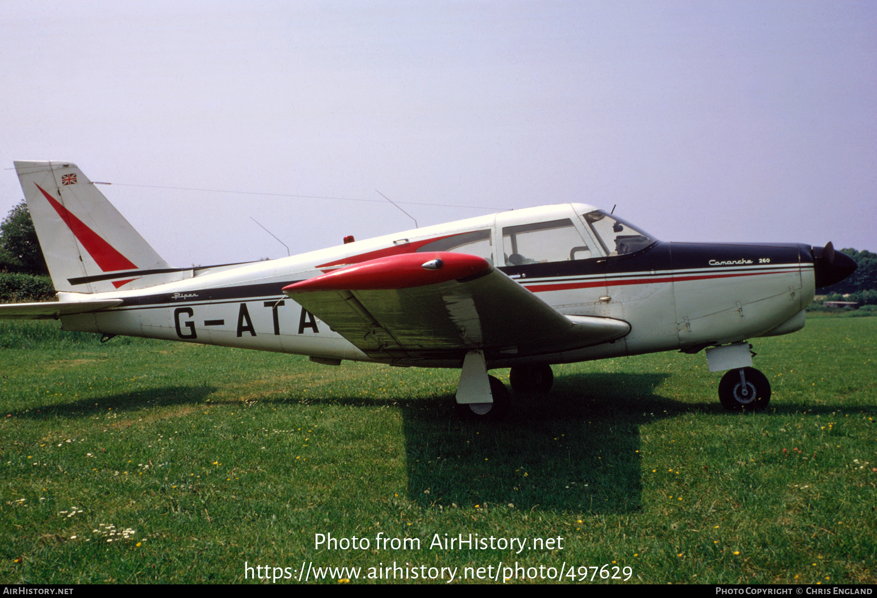 Aircraft Photo of G-ATAO | Piper PA-24-260 Comanche | AirHistory.net #497629