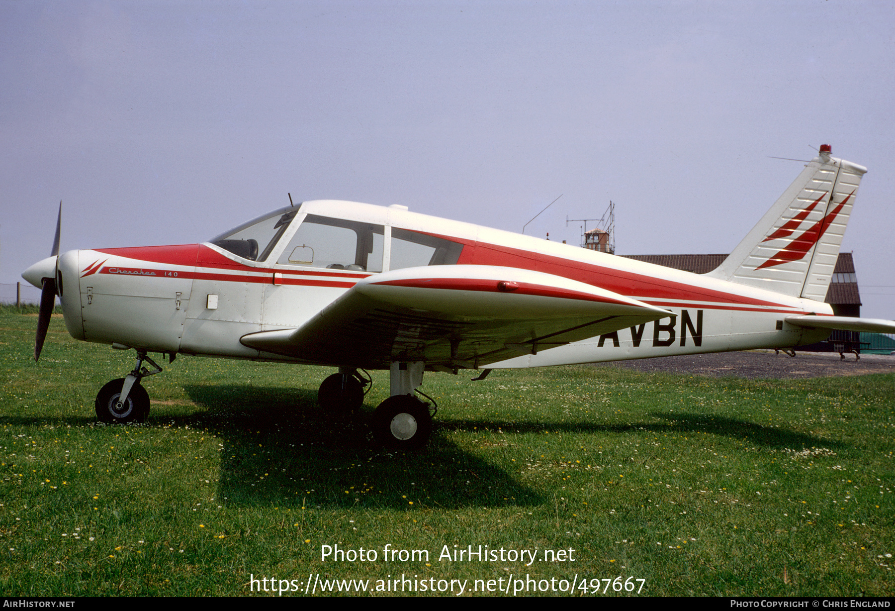 Aircraft Photo of G-AVBN | Piper PA-28-140 Cherokee | Surrey & Kent Flying Club | AirHistory.net #497667