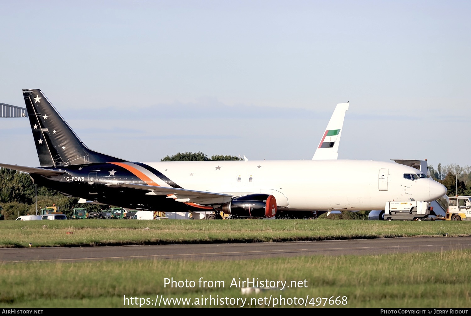 Aircraft Photo of G-POWS | Boeing 737-436/SF | Titan Airways | AirHistory.net #497668