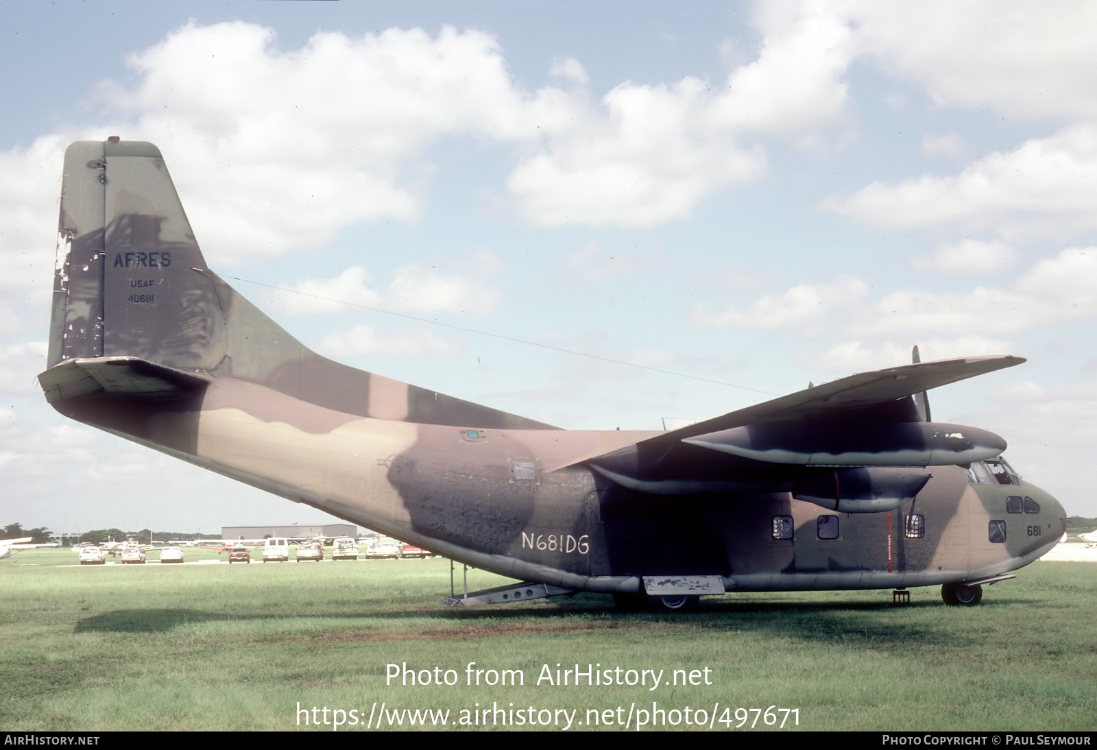 Aircraft Photo of N681DG / 40681 | Fairchild C-123K Provider | AirHistory.net #497671