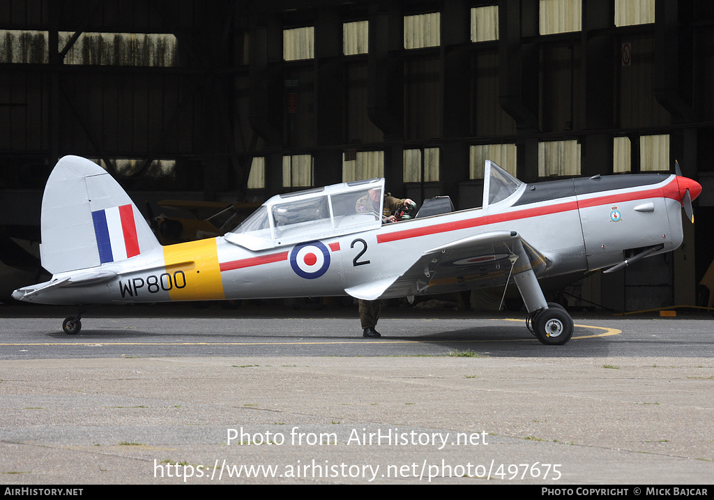 Aircraft Photo of G-BCXN / WP800 | De Havilland Canada DHC-1 Chipmunk Mk22 | UK - Air Force | AirHistory.net #497675