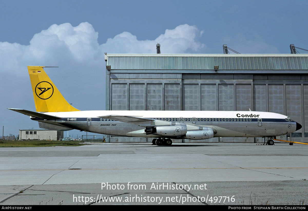 Aircraft Photo of D-ABOC | Boeing 707-430 | Condor Flugdienst | AirHistory.net #497716