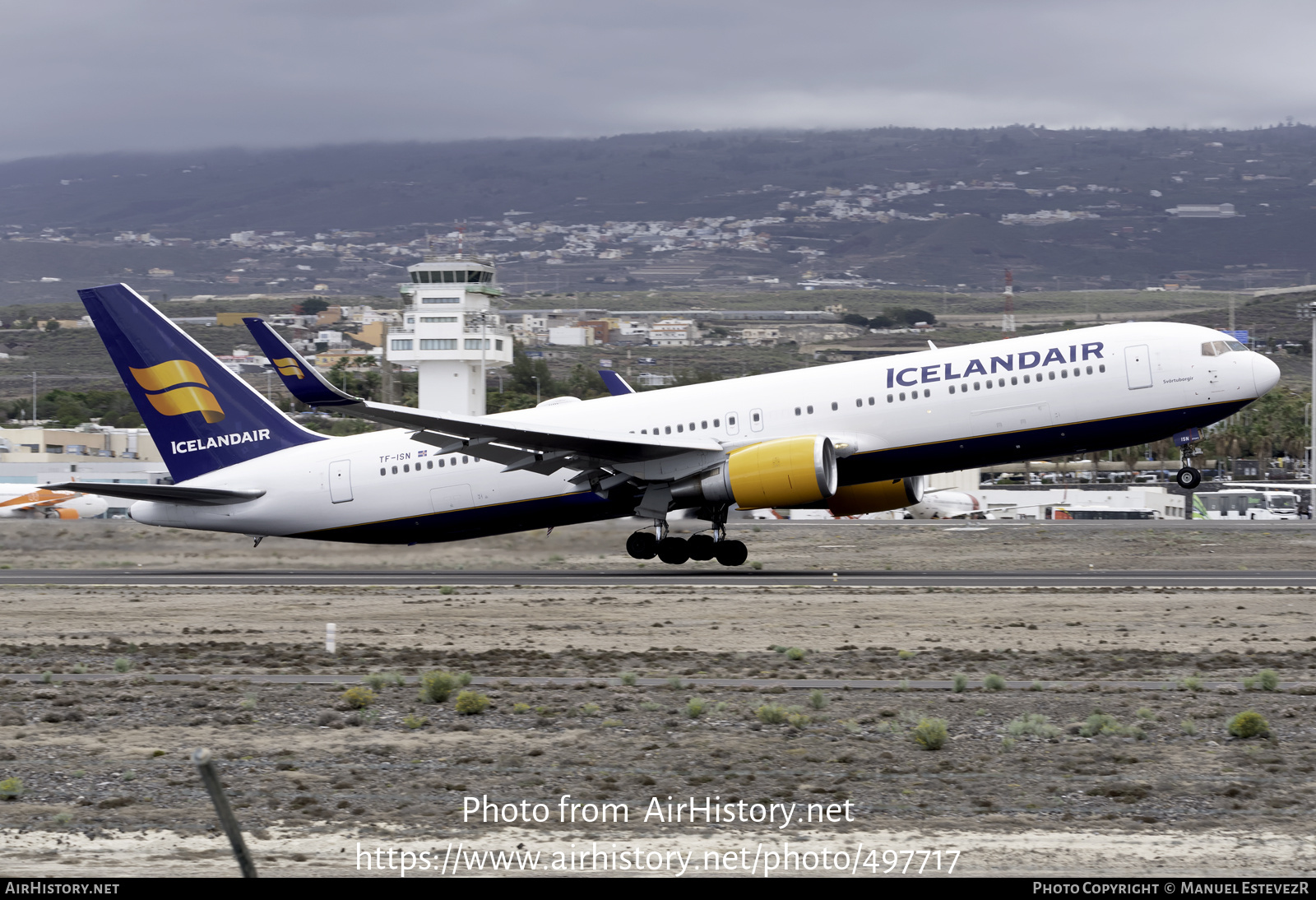 Aircraft Photo of TF-ISN | Boeing 767-319/ER | Icelandair | AirHistory.net #497717