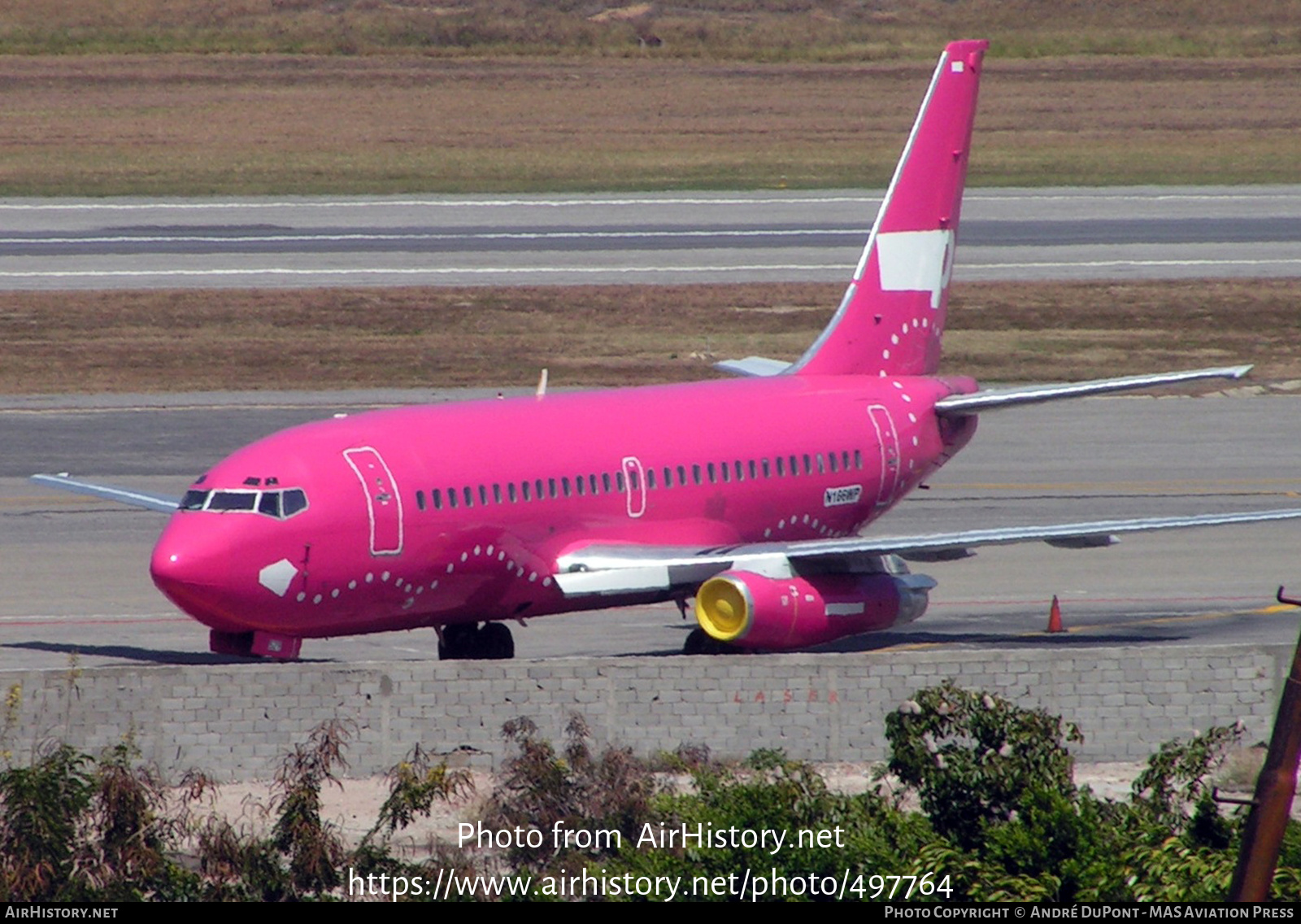 Aircraft Photo of N166WP | Boeing 737-2T5/Adv | AirHistory.net #497764