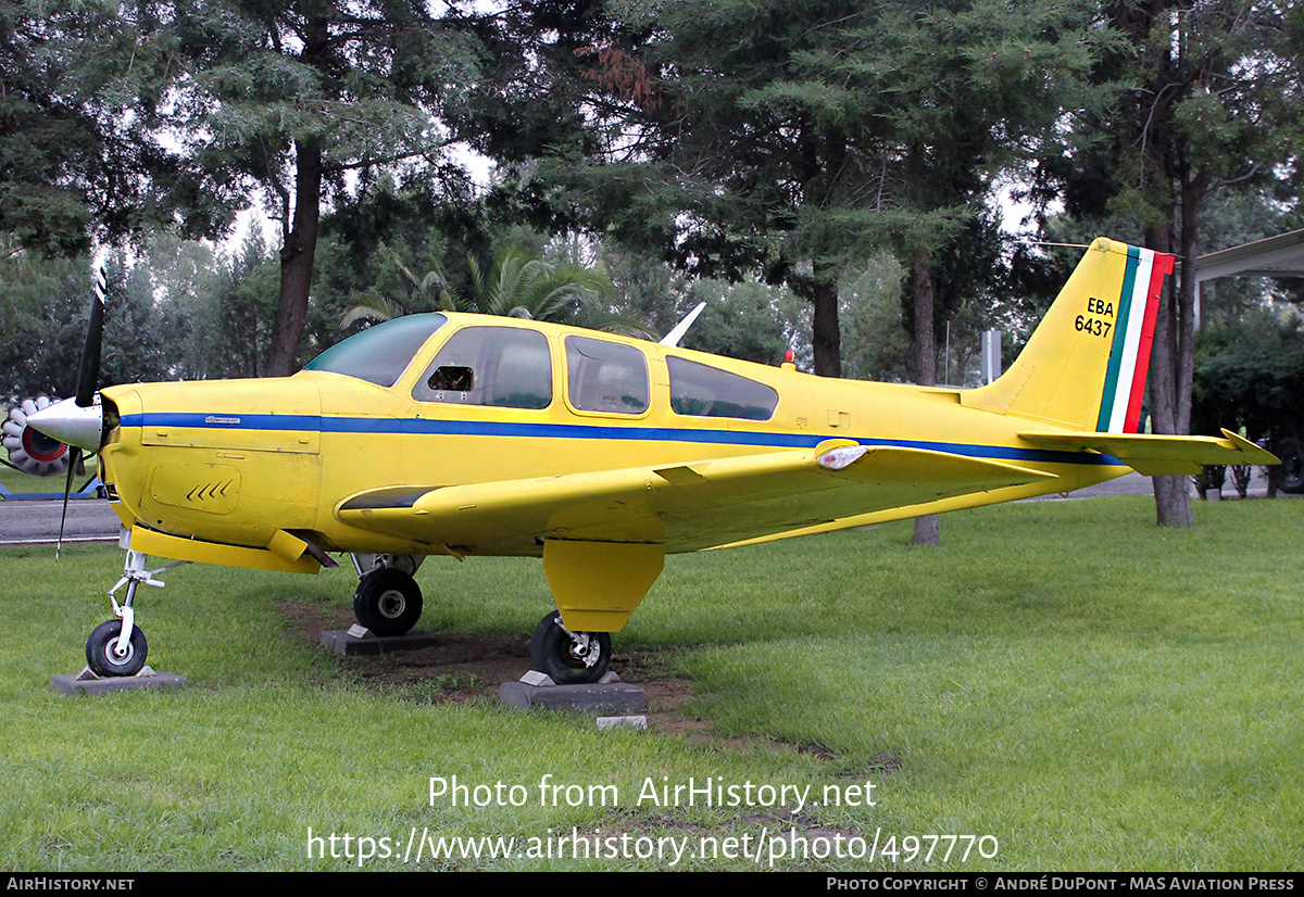 Aircraft Photo of EBA-6437 | Beech F33C Bonanza | Mexico - Air Force | AirHistory.net #497770