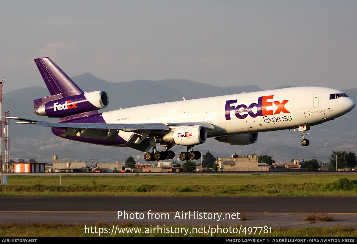 Aircraft Photo of N317FE | Boeing MD-10-30F | FedEx Express - Federal Express | AirHistory.net #497781