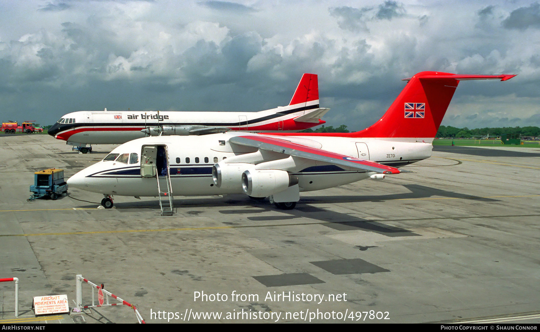 Aircraft Photo of ZE701 | British Aerospace BAe-146 CC.2 | UK - Air Force | AirHistory.net #497802