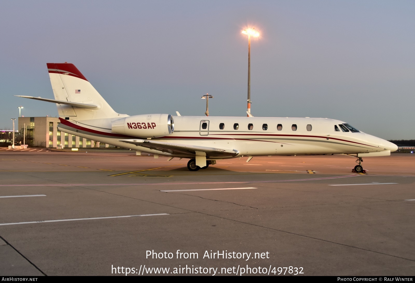 Aircraft Photo of N363AP | Cessna 680 Citation Sovereign | AirHistory.net #497832