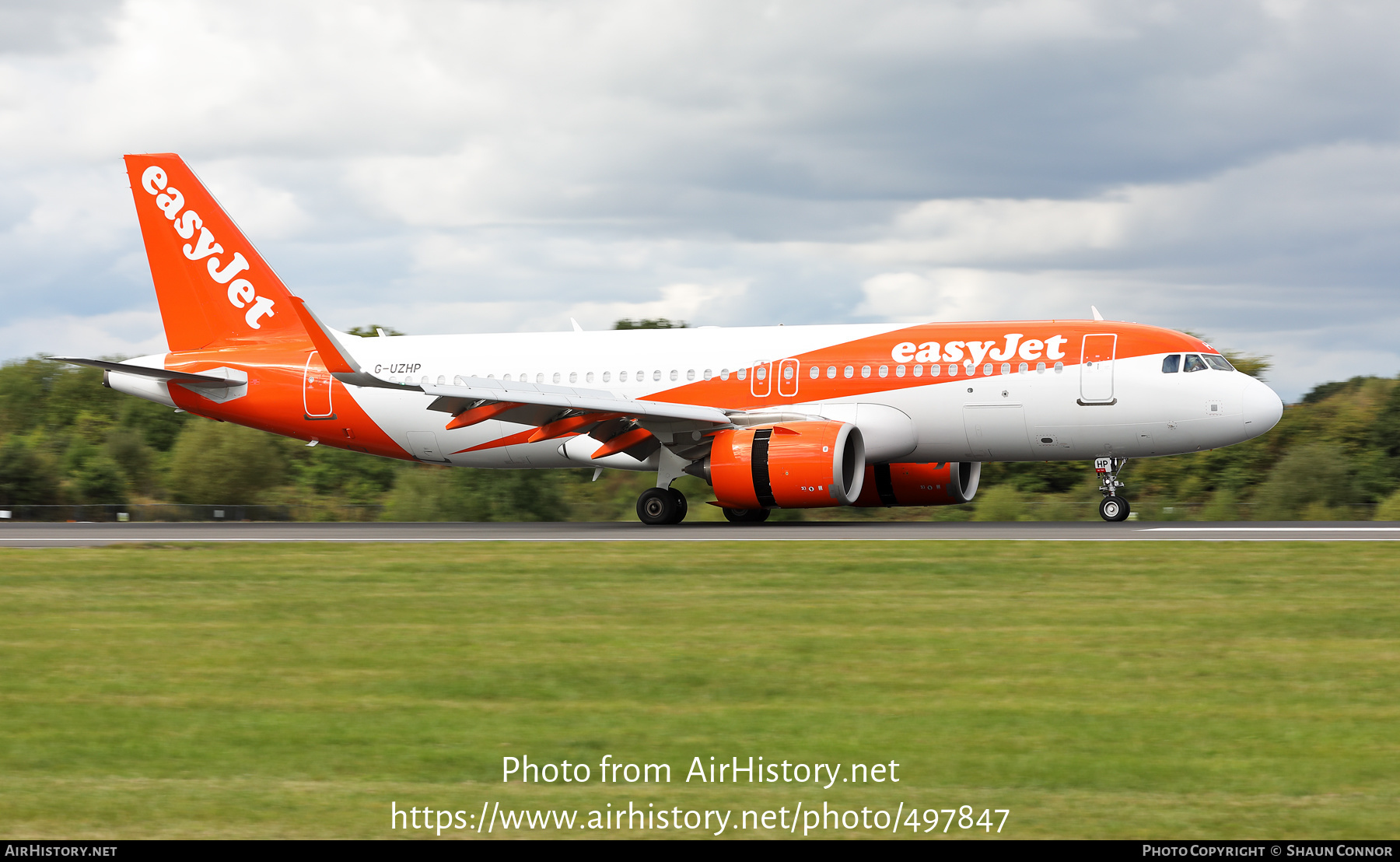 Aircraft Photo of G-UZHP | Airbus A320-251N | EasyJet | AirHistory.net #497847