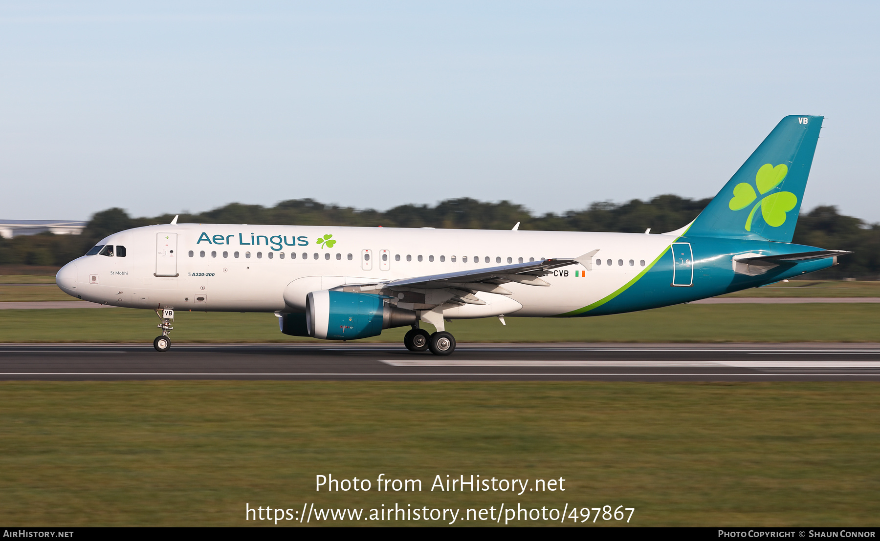 Aircraft Photo of EI-CVB | Airbus A320-214 | Aer Lingus | AirHistory.net #497867