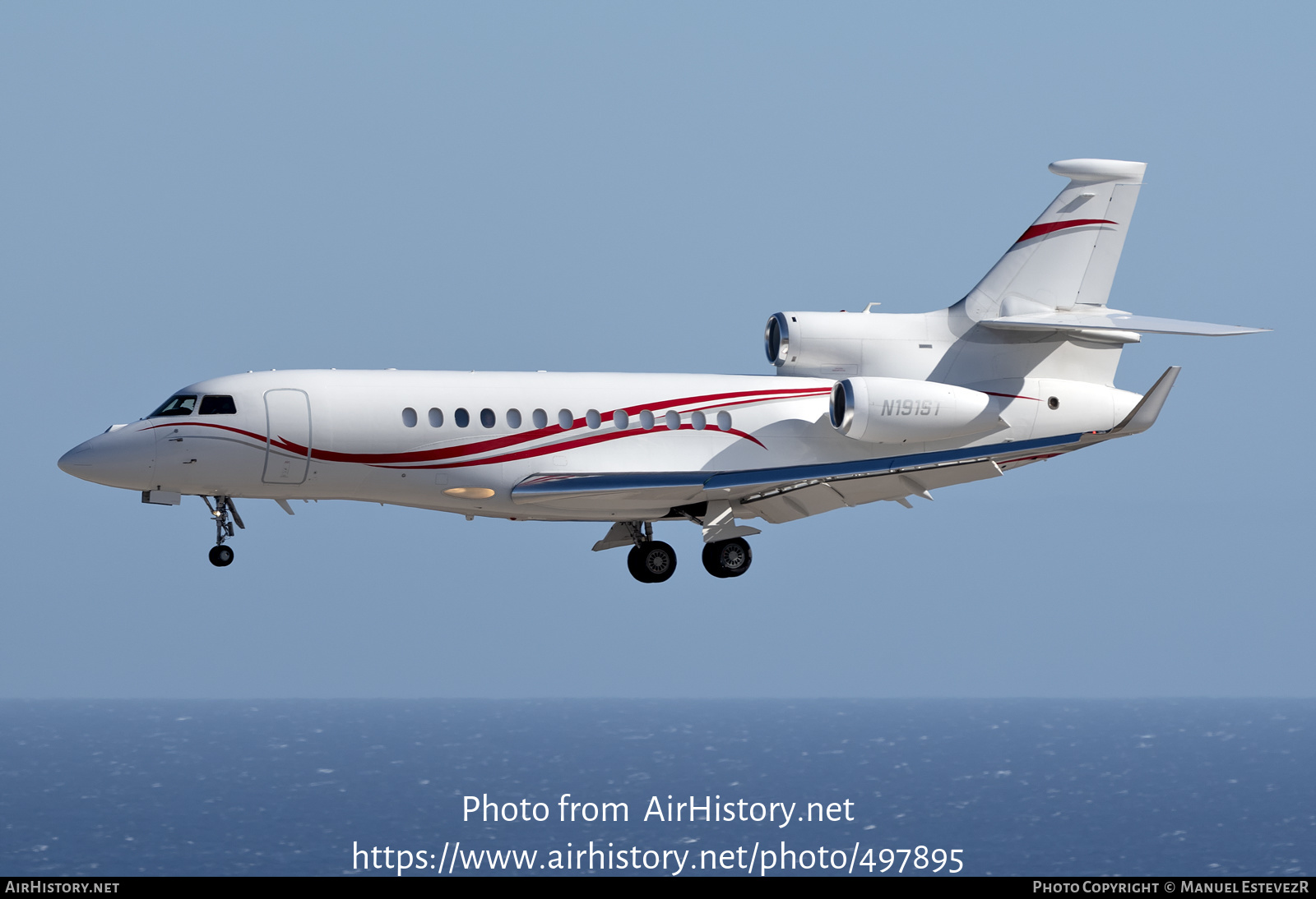 Aircraft Photo of N191ST | Dassault Falcon 7X | AirHistory.net #497895