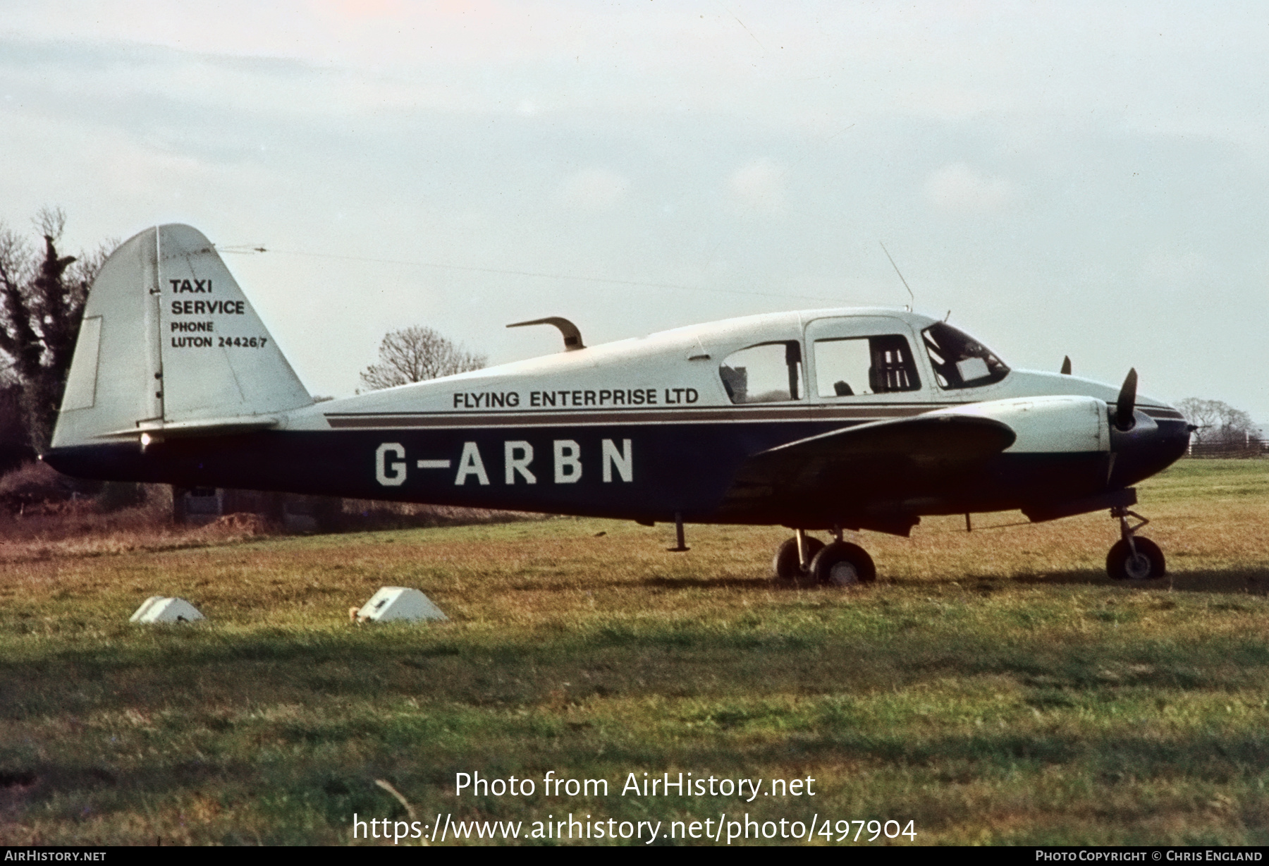 Aircraft Photo of G-ARBN | Piper PA-23-160 Apache | Flying Enterprise | AirHistory.net #497904