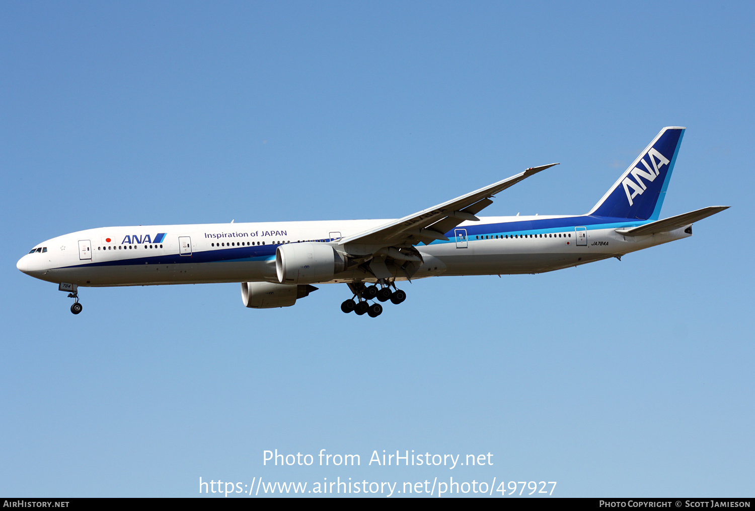 Aircraft Photo of JA784A | Boeing 777-381/ER | All Nippon Airways - ANA | AirHistory.net #497927