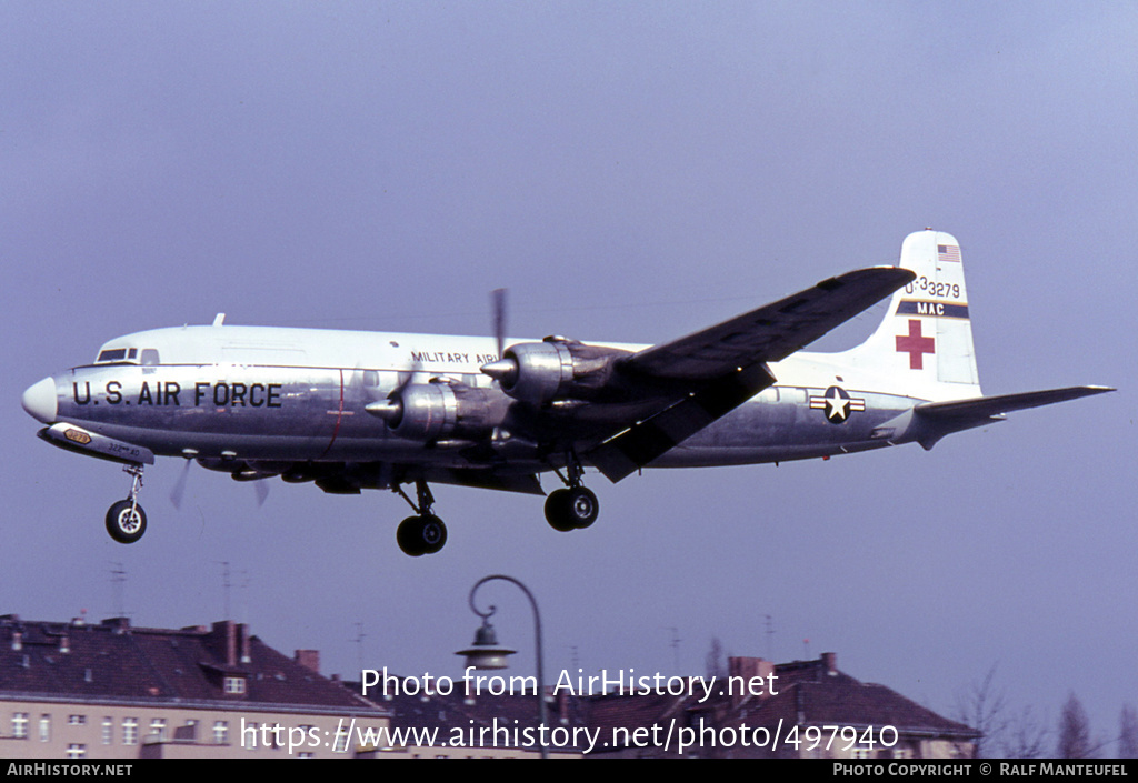 Aircraft Photo of 53-3279 / 0-33279 | Douglas C-118A Liftmaster | USA - Air Force | AirHistory.net #497940