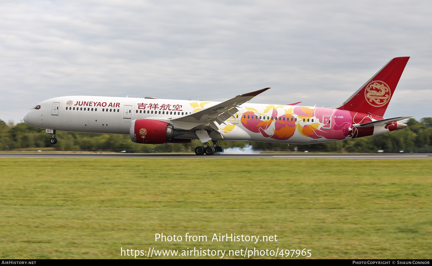 Aircraft Photo of B-20D1 | Boeing 787-9 Dreamliner | Juneyao Airlines | AirHistory.net #497965