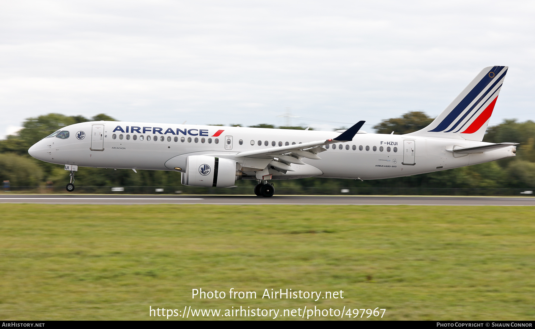 Aircraft Photo of F-HZUI | Airbus A220-371 (BD-500-1A11) | Air France | AirHistory.net #497967