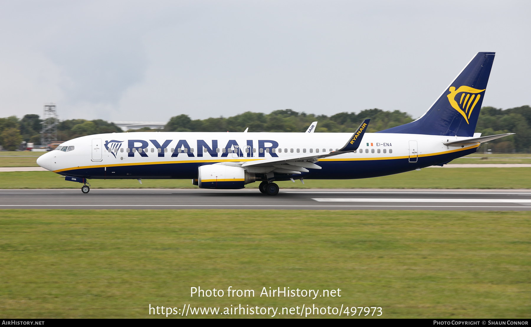 Aircraft Photo of EI-ENA | Boeing 737-8AS | Ryanair | AirHistory.net #497973