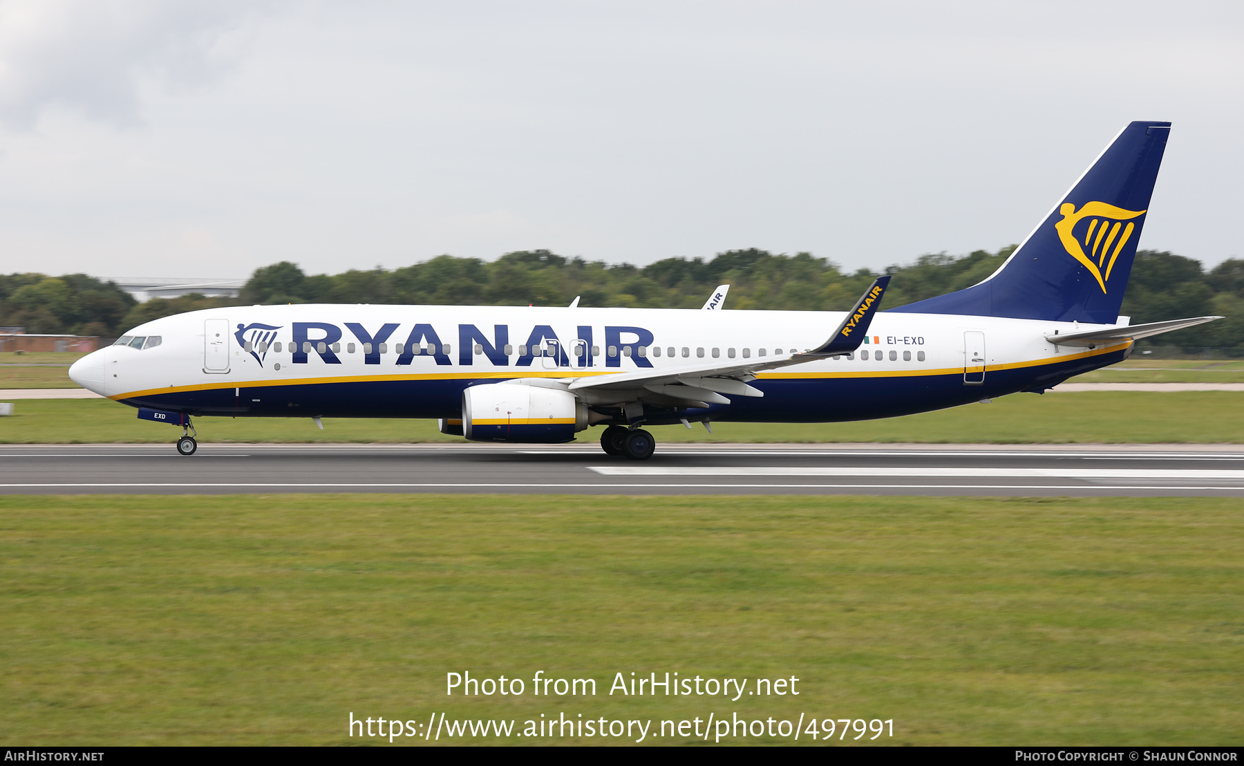 Aircraft Photo of EI-EXD | Boeing 737-8AS | Ryanair | AirHistory.net #497991