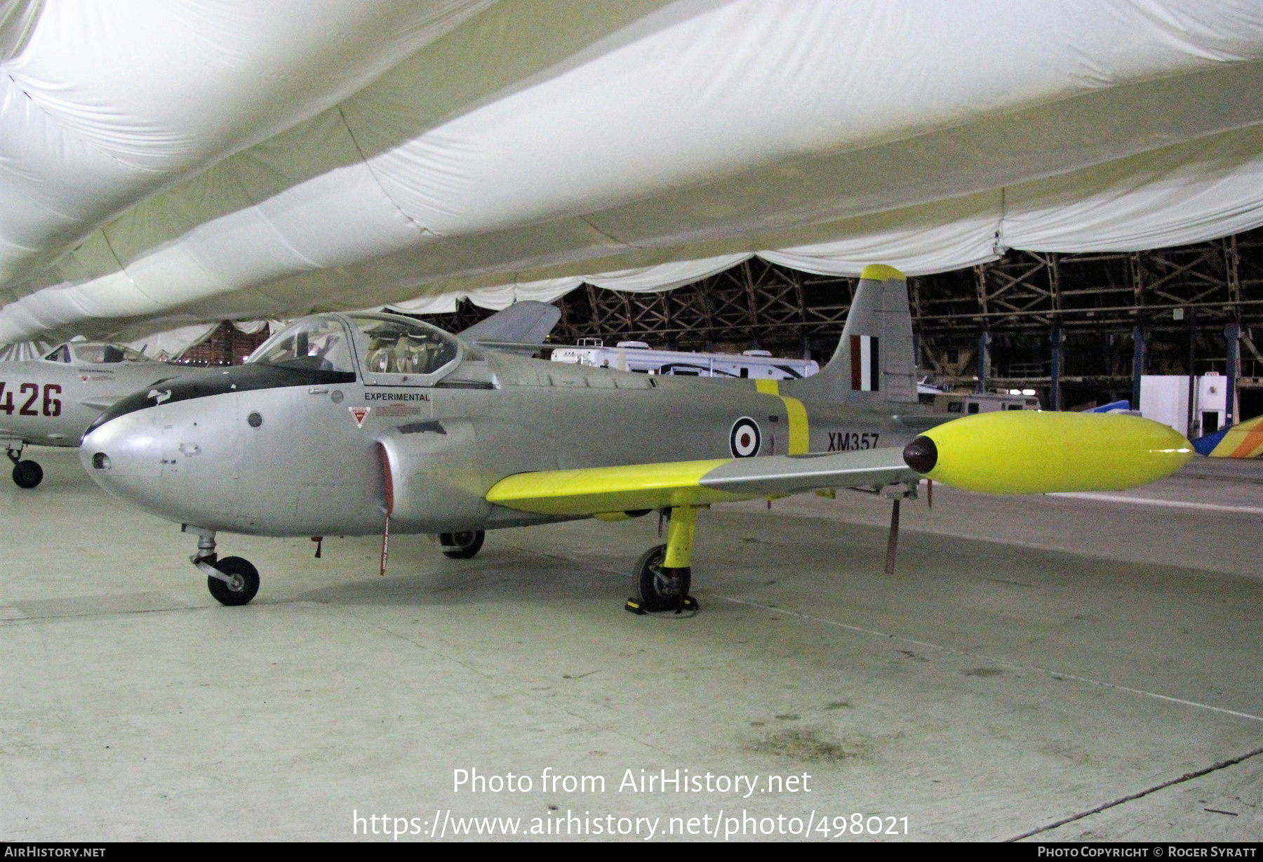 Aircraft Photo of N27357 / XM357 | Hunting P.84 Jet Provost T3A | AirHistory.net #498021