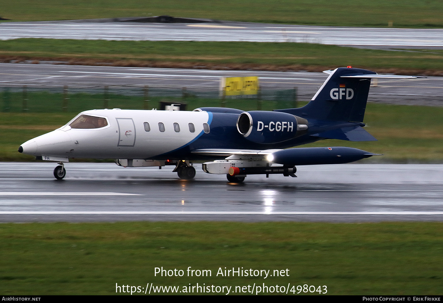 Aircraft Photo of D-CGFH | Learjet 35A/Avcon R/X | GFD - Gesellschaft für Flugzieldarstellung | AirHistory.net #498043