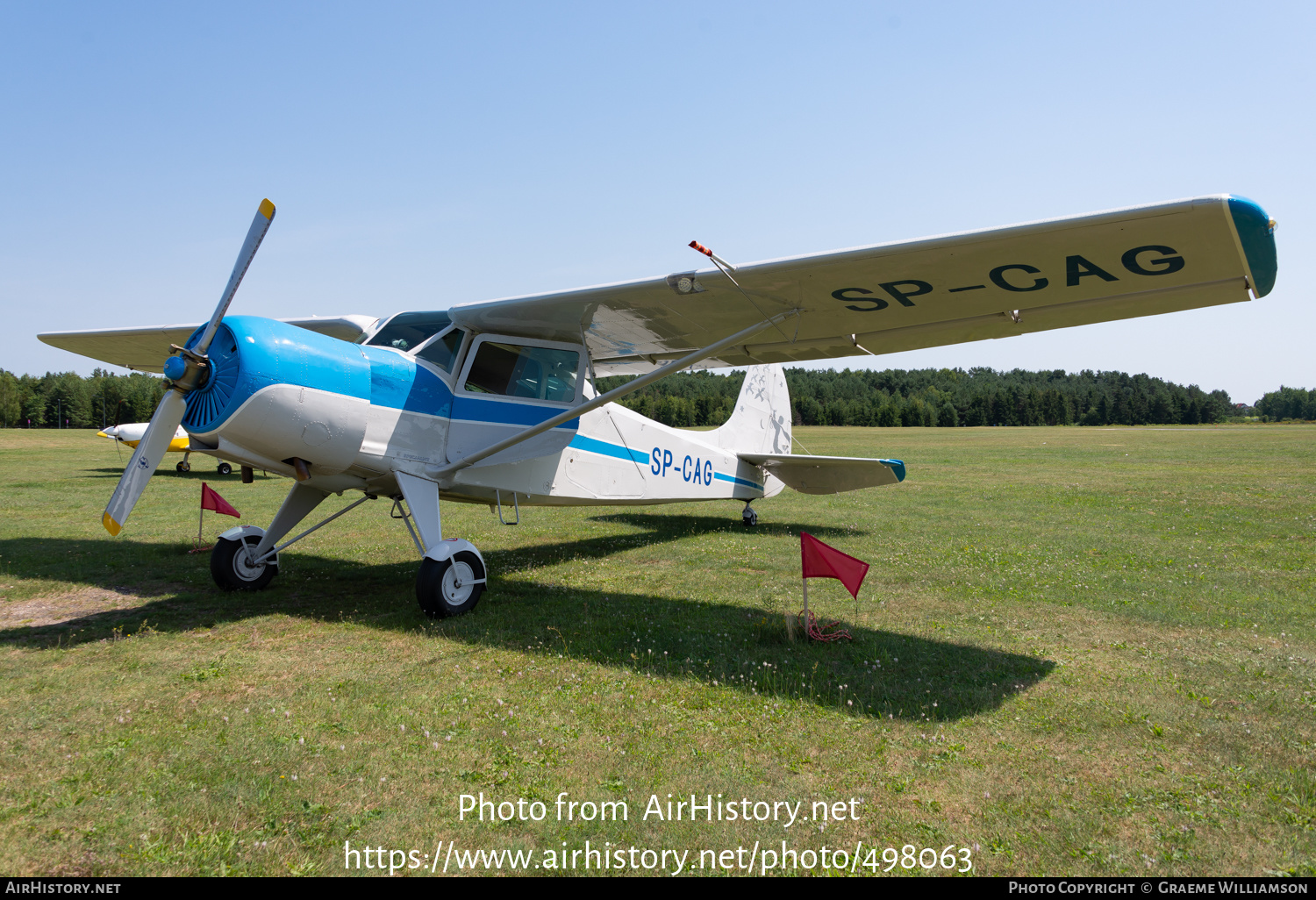 Aircraft Photo of SP-CAG | Yakovlev Yak-12A | AirHistory.net #498063