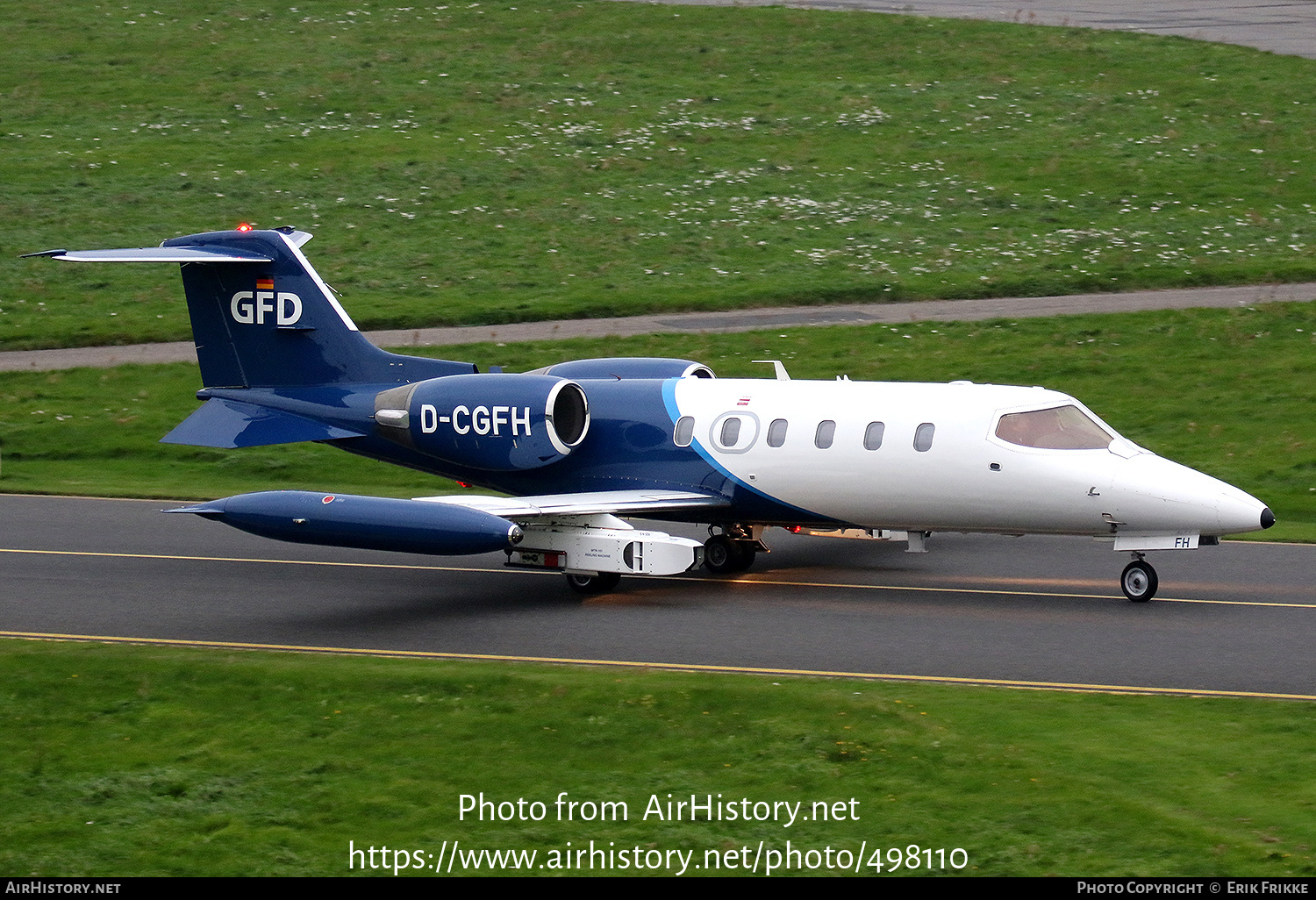 Aircraft Photo of D-CGFH | Learjet 35A/Avcon R/X | GFD - Gesellschaft für Flugzieldarstellung | AirHistory.net #498110