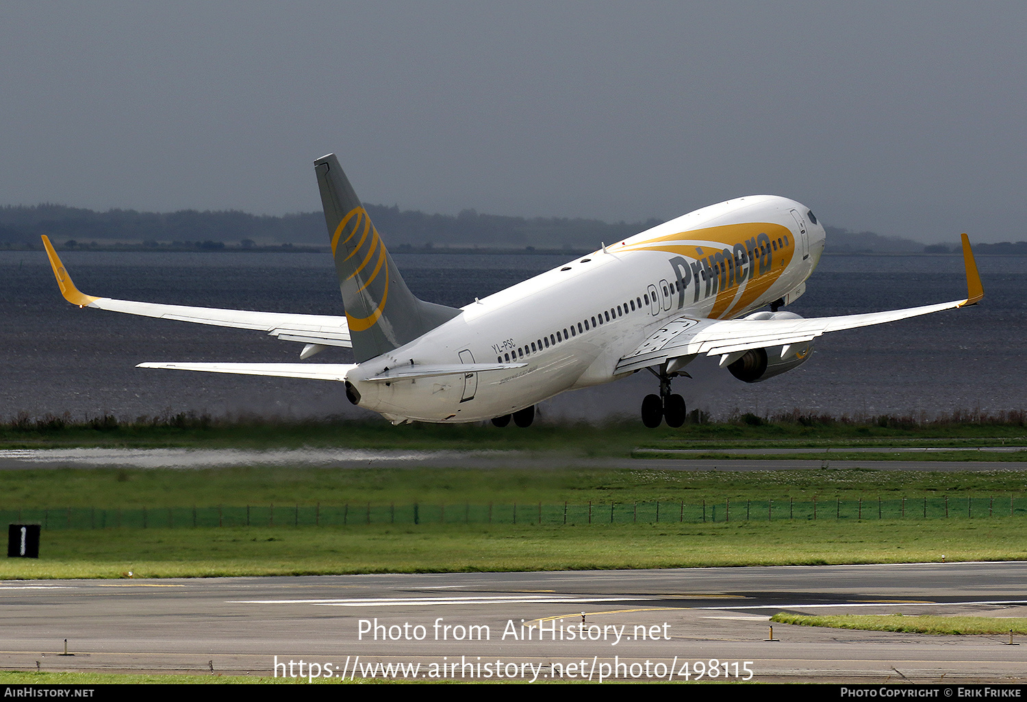 Aircraft Photo of YL-PSC | Boeing 737-86N | Primera Air | AirHistory.net #498115