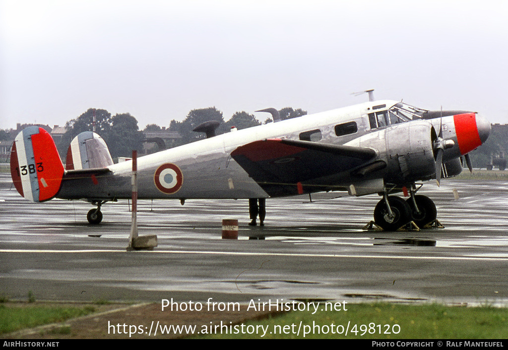 Aircraft Photo of 1383 | Beech C-45H Expeditor | France - Air Force | AirHistory.net #498120