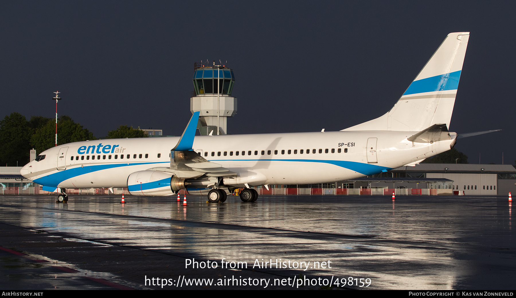 Aircraft Photo of SP-ESI | Boeing 737-8Q8 | Enter Air | AirHistory.net #498159