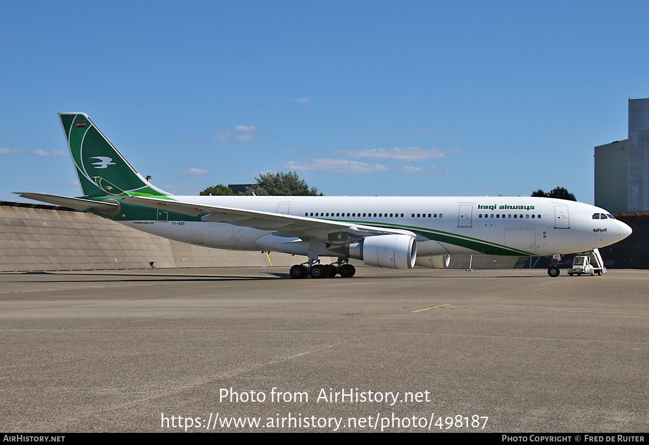 Aircraft Photo of YI-AQY | Airbus A330-202 | Iraqi Airways | AirHistory.net #498187