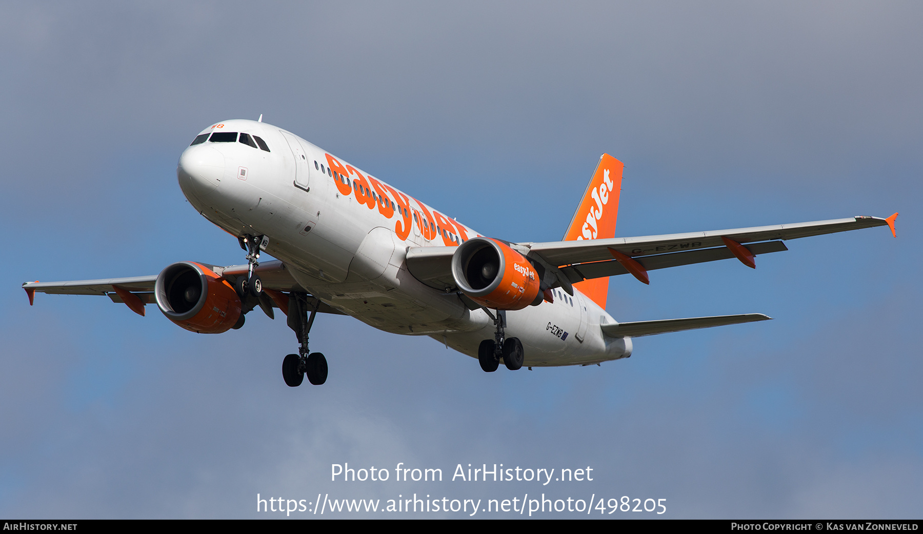 Aircraft Photo of G-EZWB | Airbus A320-214 | EasyJet | AirHistory.net #498205