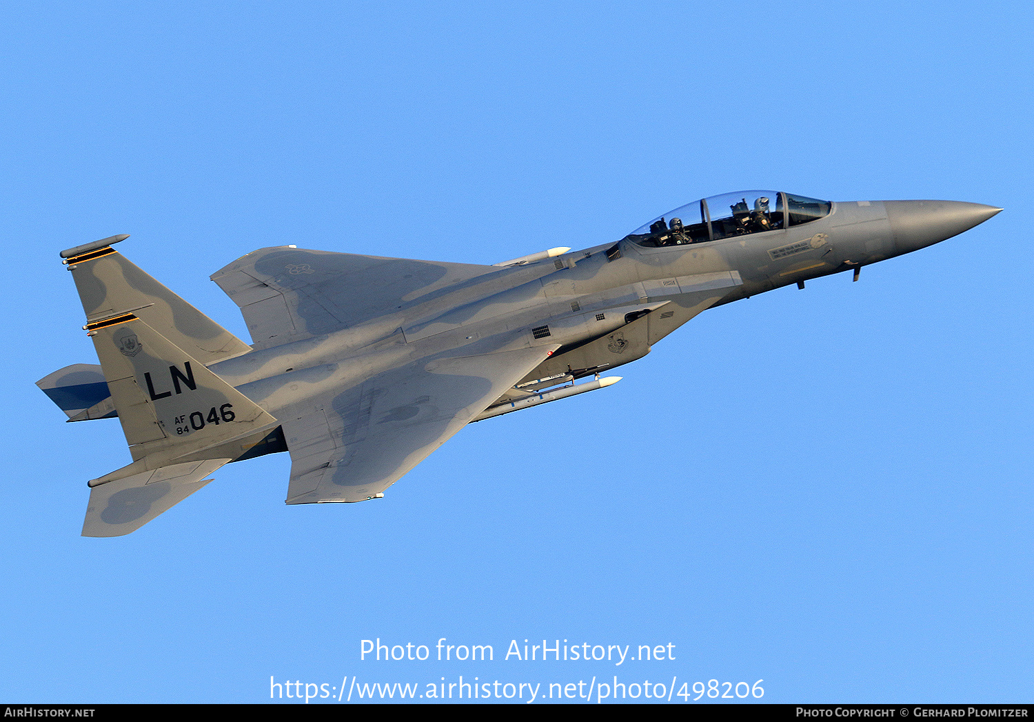 Aircraft Photo of 84-0046 / AF84-046 | McDonnell Douglas F-15D Eagle | USA - Air Force | AirHistory.net #498206