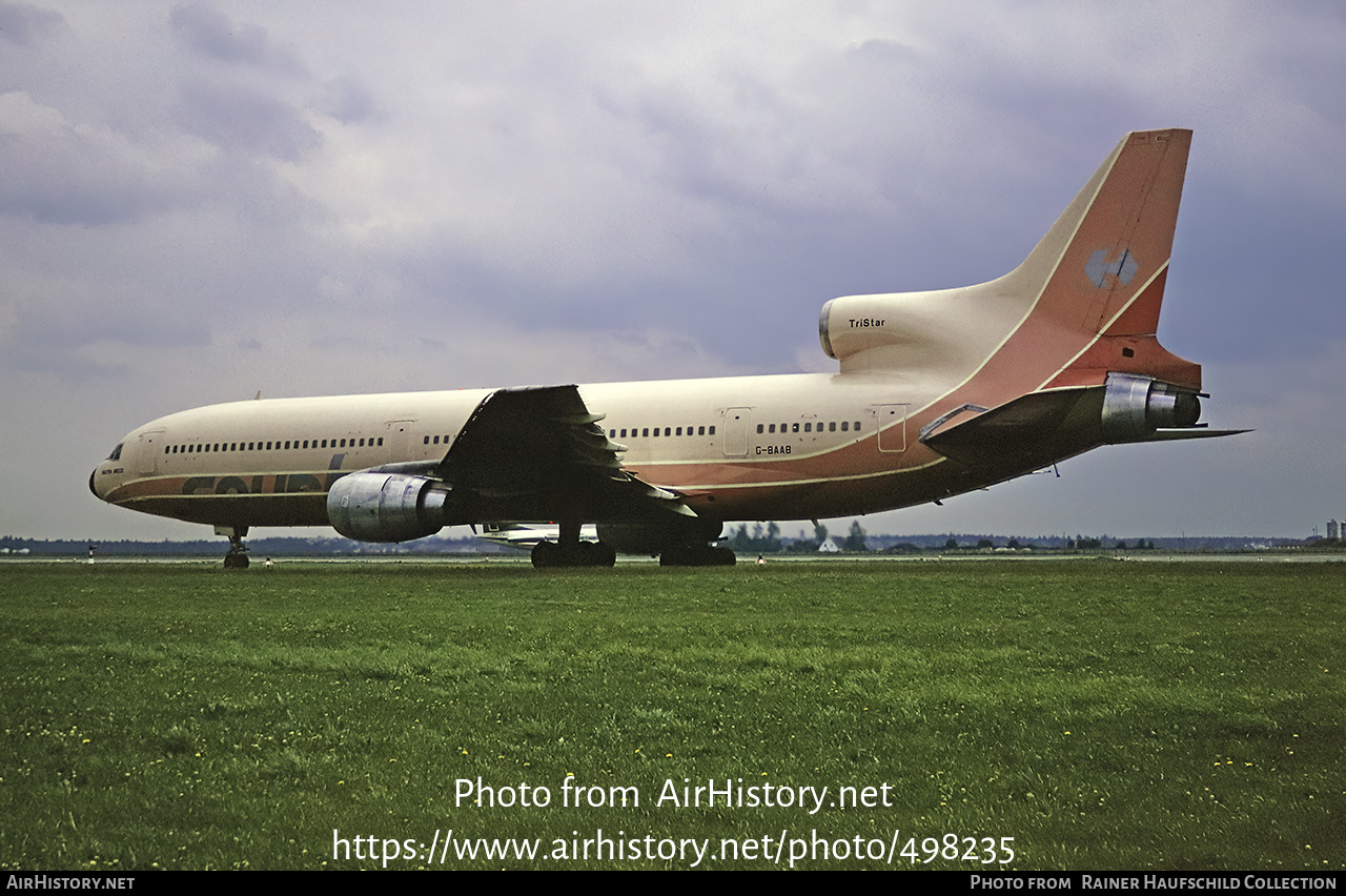 Aircraft Photo of G-BAAB | Lockheed L-1011-385-1 TriStar 1 | Court Line ...