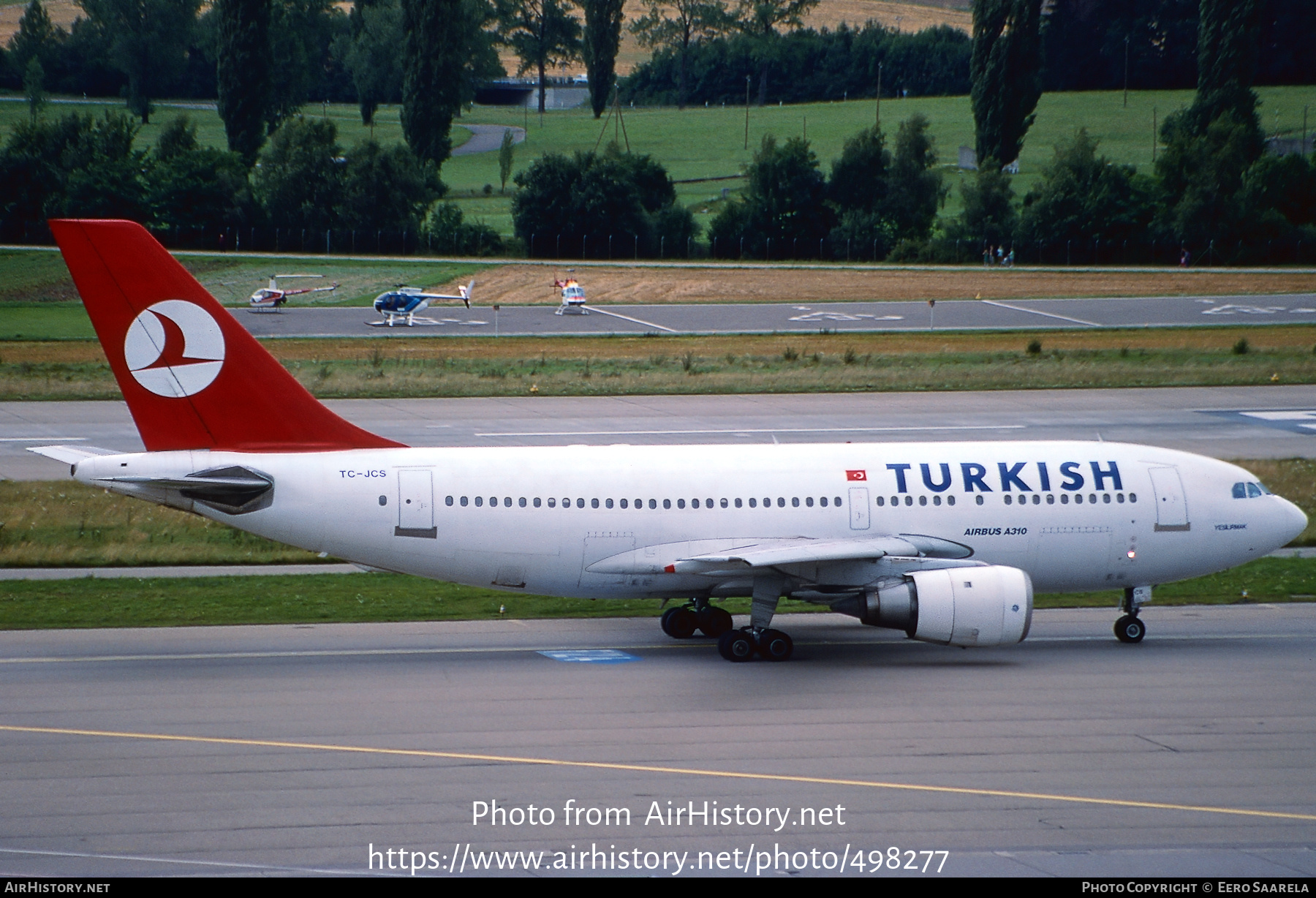 Aircraft Photo of TC-JCS | Airbus A310-203 | Turkish Airlines | AirHistory.net #498277