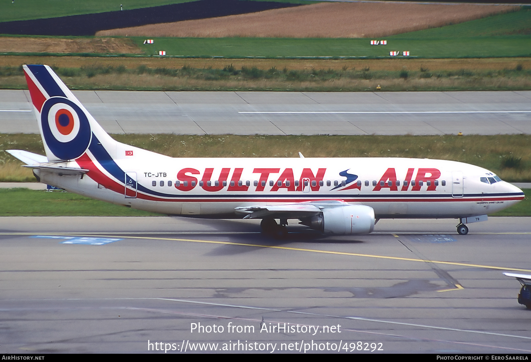 Aircraft Photo of TC-JTB | Boeing 737-3G7 | Sultan Air | AirHistory.net #498292