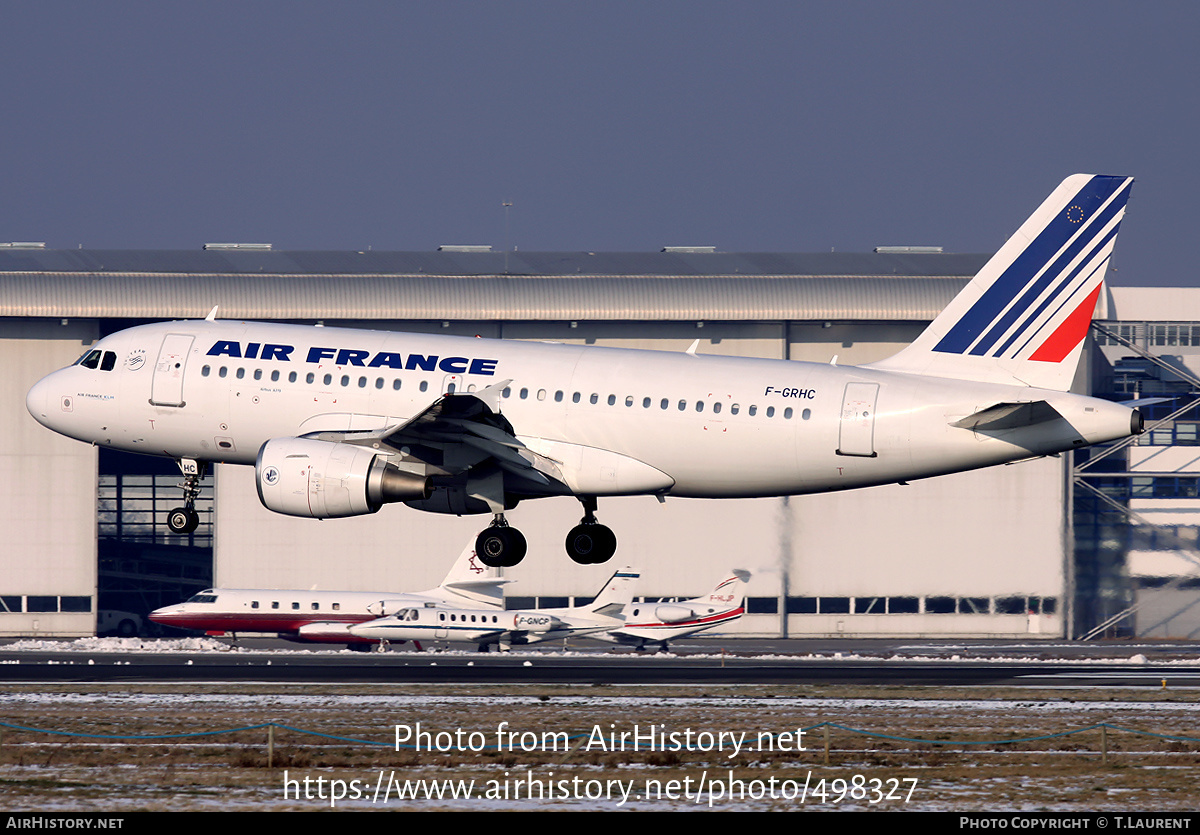 Aircraft Photo of F-GRHC | Airbus A319-111 | Air France | AirHistory.net #498327