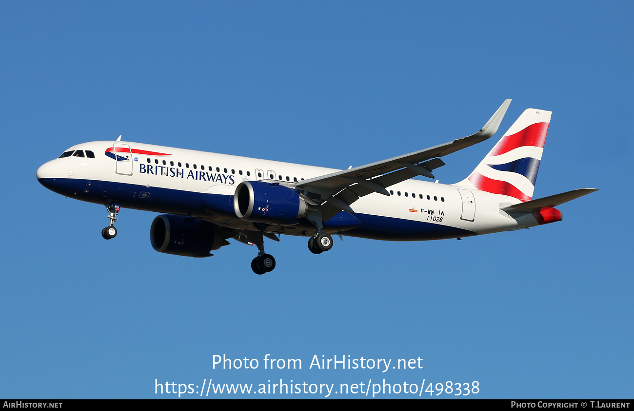 Aircraft Photo of F-WWIN | Airbus A320-251N | British Airways | AirHistory.net #498338