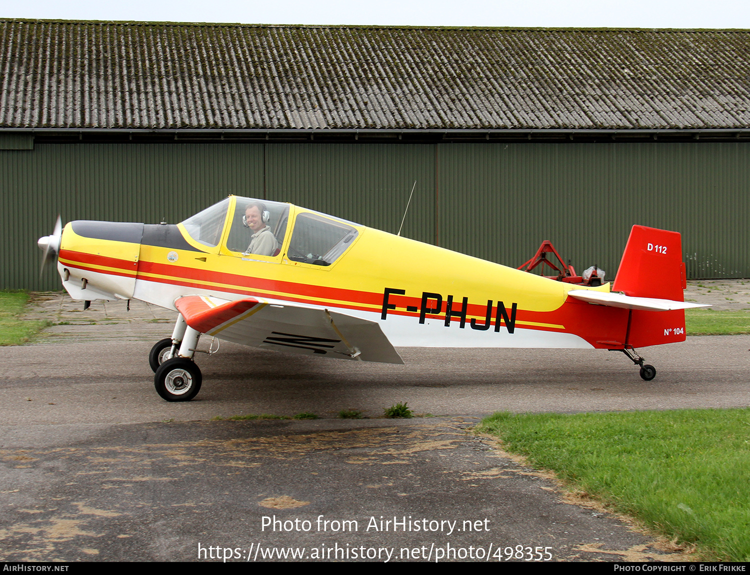 Aircraft Photo of F-PHJN | Jodel D-112 | AirHistory.net #498355