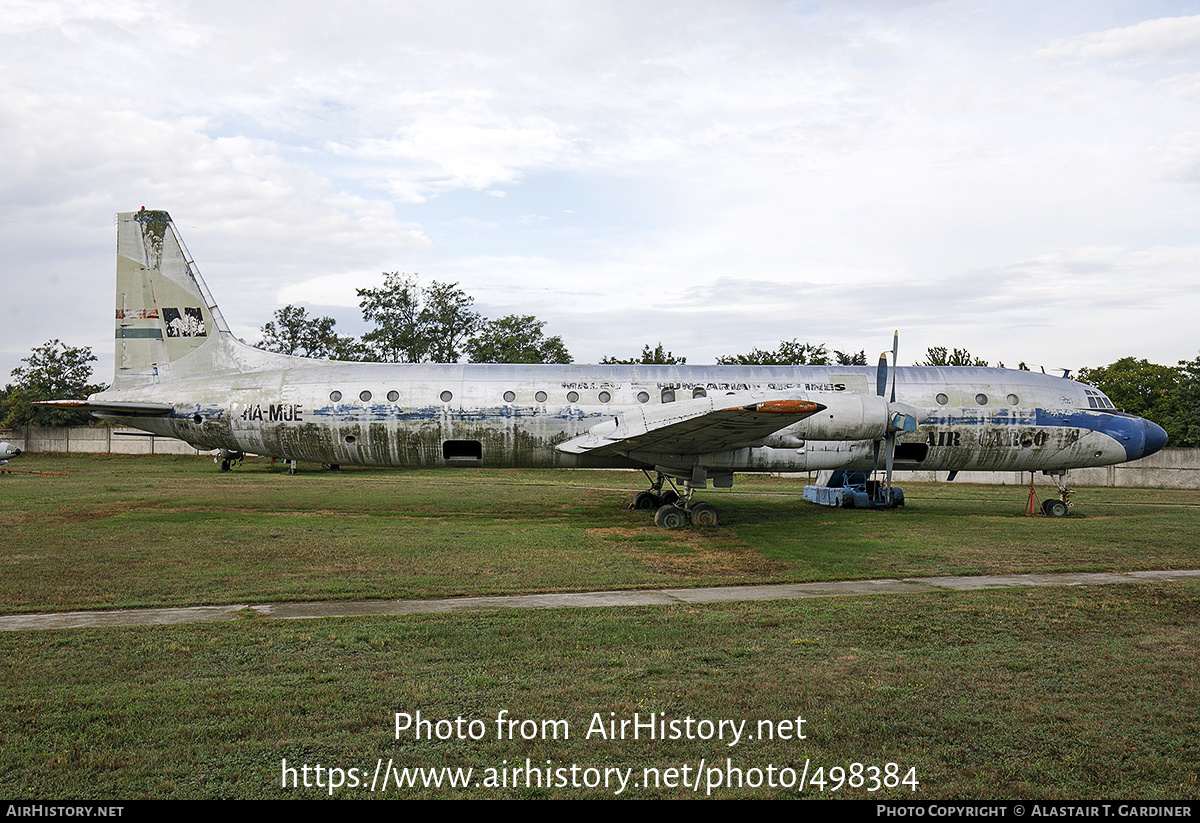 Aircraft Photo of HA-MOE | Ilyushin Il-18Gr | Malév - Hungarian Airlines Air Cargo | AirHistory.net #498384