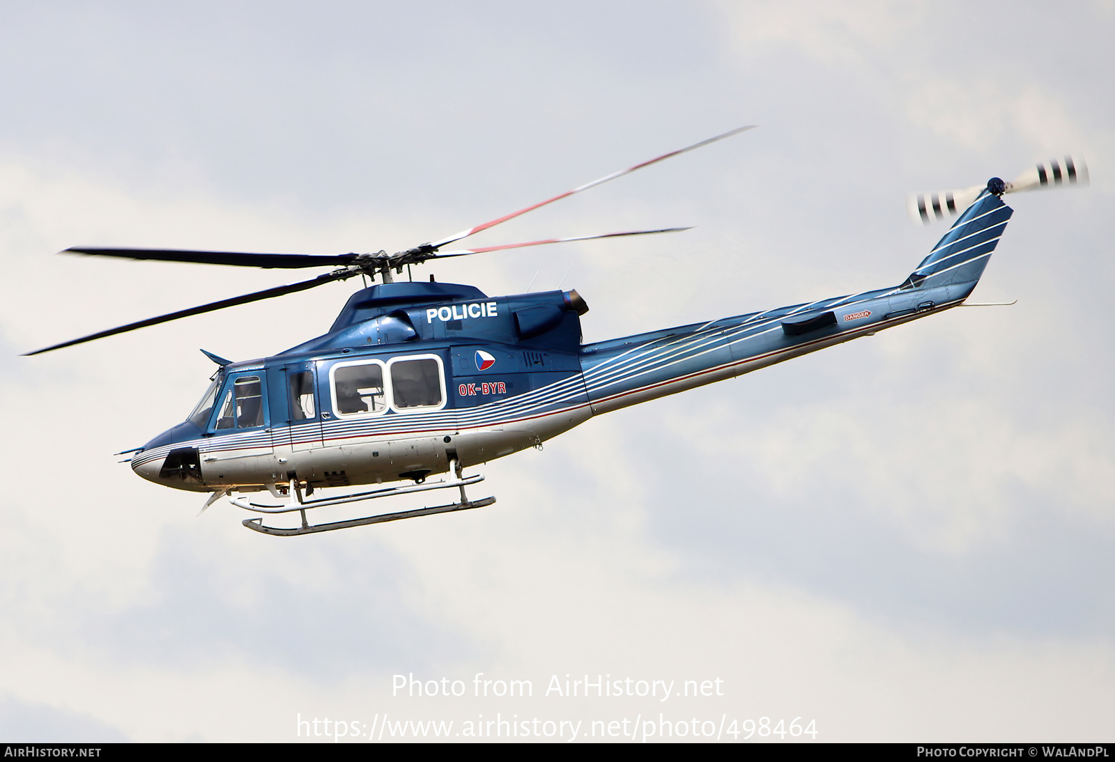 Aircraft Photo of OK-BYR | Bell 412EP | Policie | AirHistory.net #498464