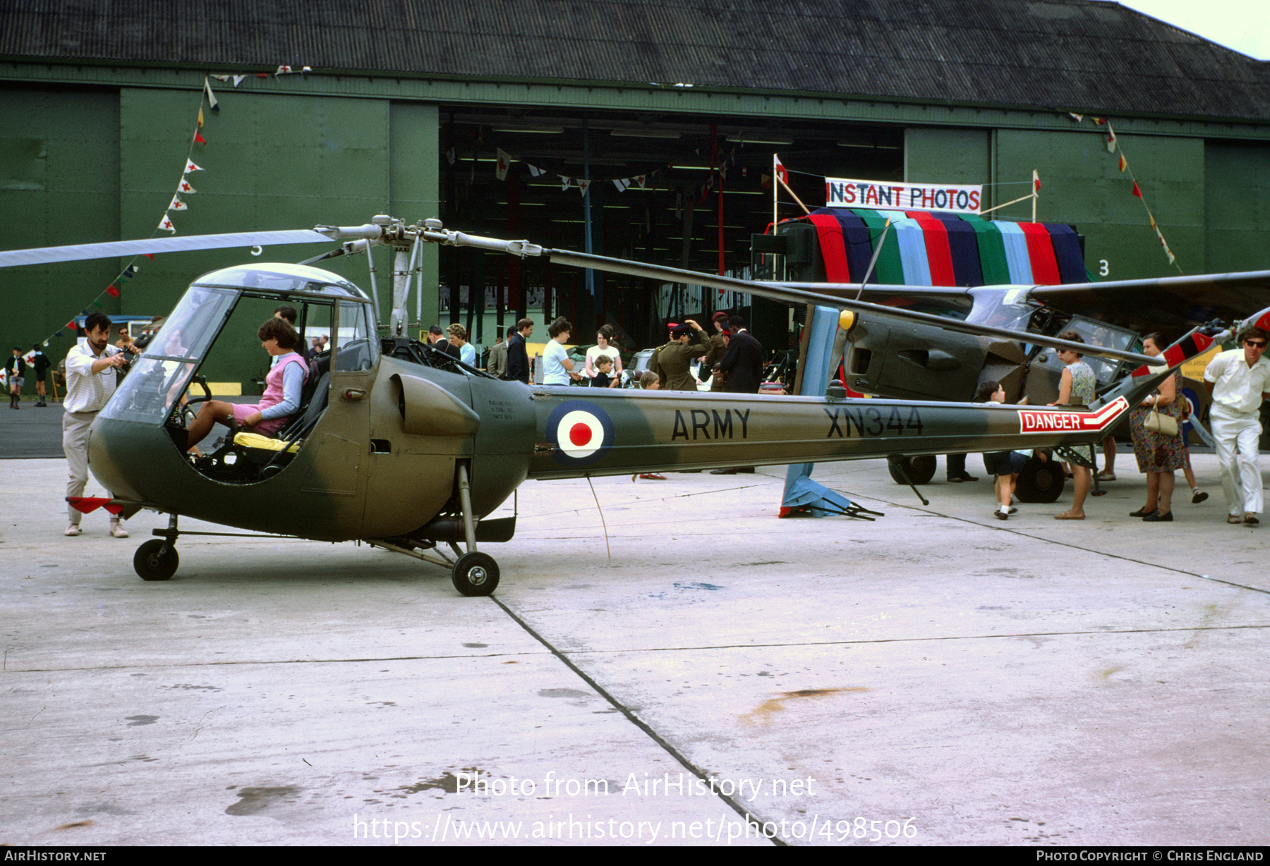 Aircraft Photo of XN344 | Saunders-Roe Skeeter AOP12 | UK - Army | AirHistory.net #498506