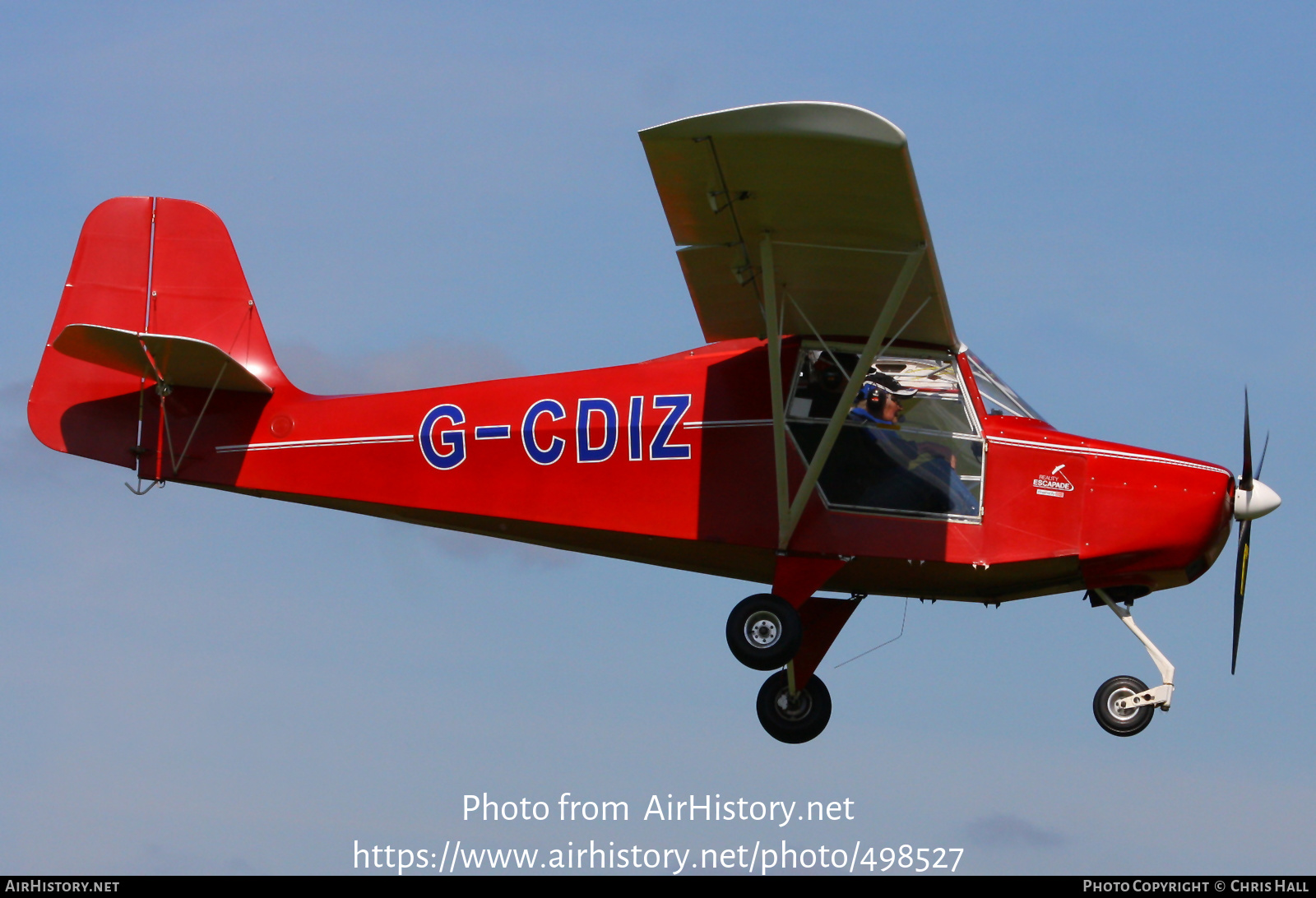 Aircraft Photo of G-CDIZ | Just Escapade 912 (3) | AirHistory.net #498527