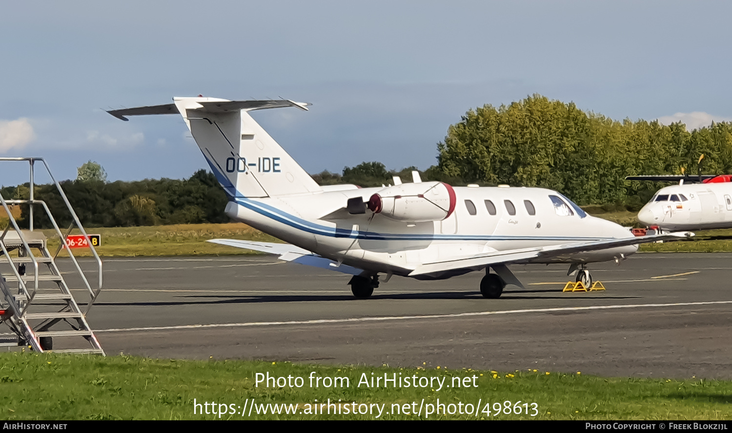 Aircraft Photo of OO-IDE | Cessna 525 CitationJet | ASL - Air Service Liège | AirHistory.net #498613